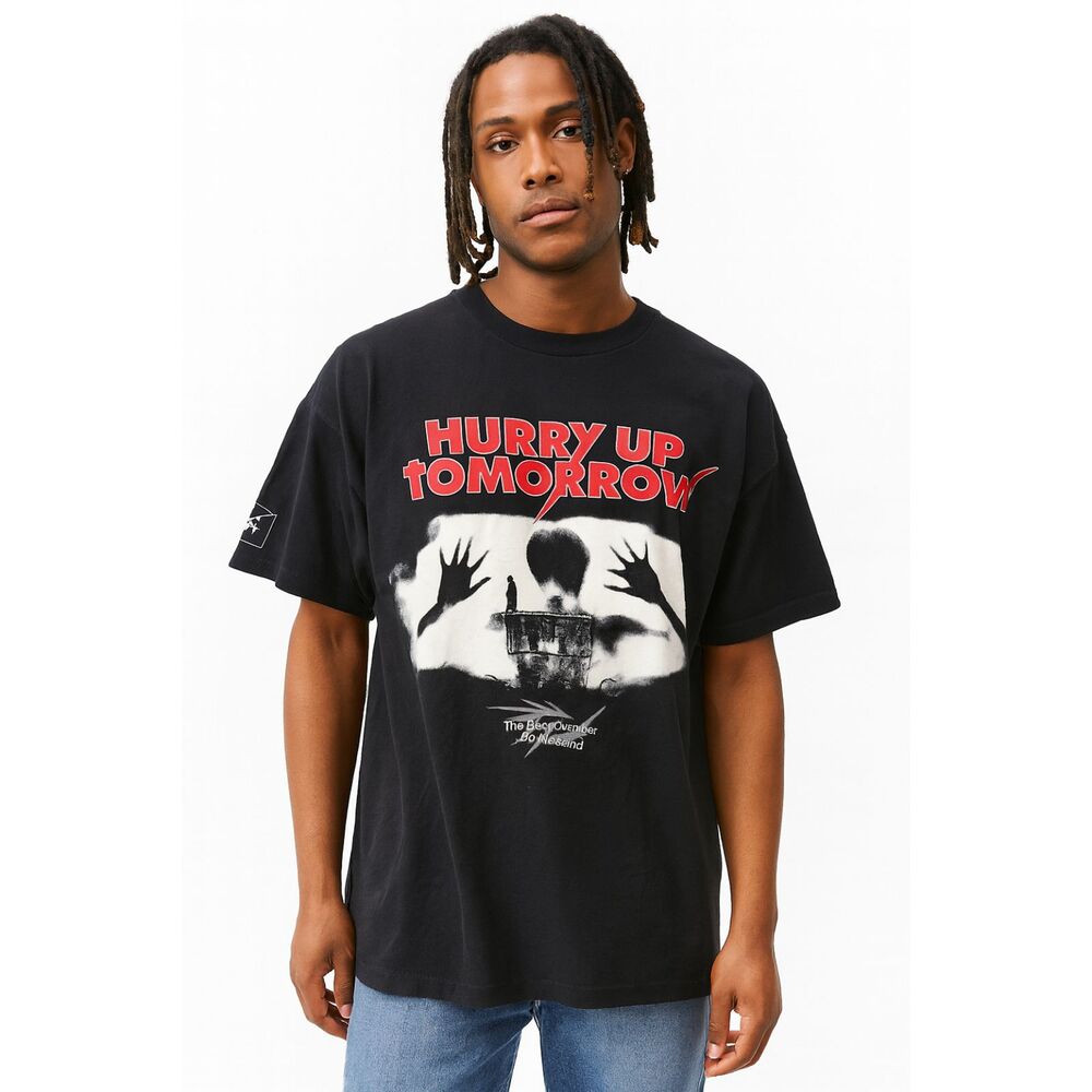 THE WEEKND Hurry‎ Up Tomorrow Tour Tee Black Large
